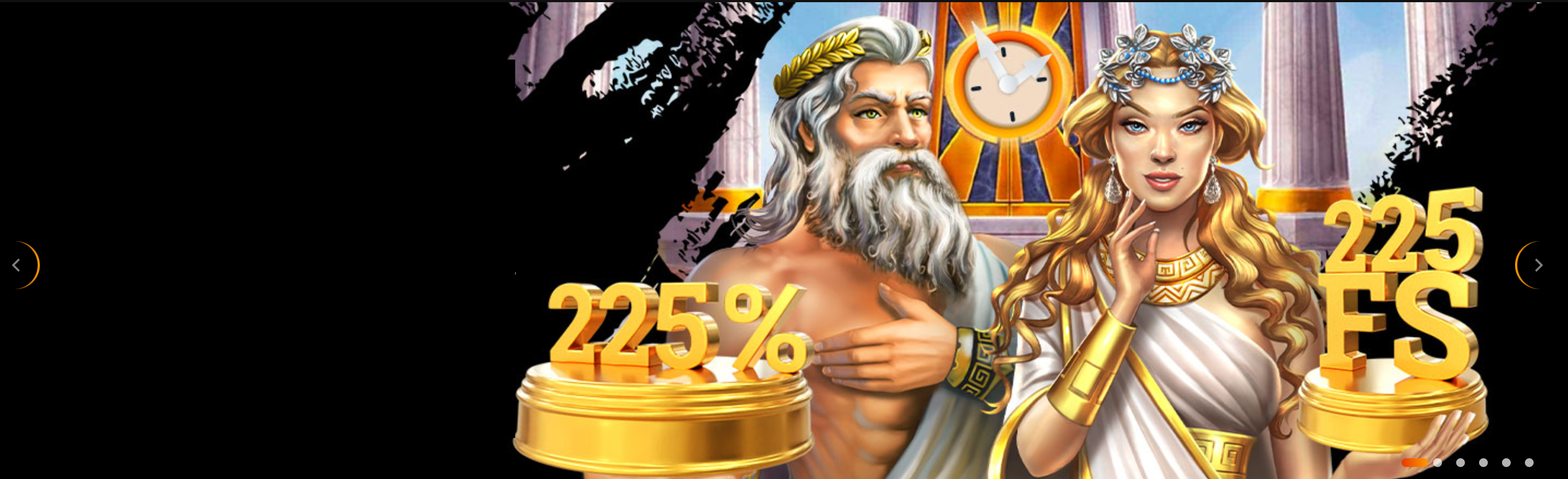 Dajemy ci 225 FS + do 225% bonusów!